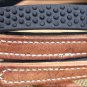 BLACK 8ft WEAVER LEATHER BARREL PLEASURE REIN WITH RUBBER GRIP HORSE ROPING