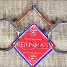 REINSMAN OFFSET DEE 3/8 in. SMOOTH COPPER HORSE SNAFFLE BITS DEE RING