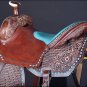 BH124-F HILASON BIG KING WESTERN WADE RANCH ROPING COWBOY LEATHER SADDLE 16"