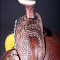 BH124-F HILASON BIG KING WESTERN WADE RANCH ROPING COWBOY LEATHER SADDLE 16"