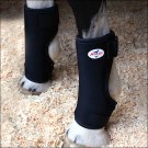 BLACK PROFESSIONAL CHOICE HORSE LEG BED SORE MEDICINE BOOTS STANDARD PAIR