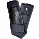 LARGE CLASSIC EQUINE CROSSFIT NEOPRENE HORSE HIND LEG BOOTS PAIR BLACK