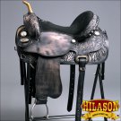 TT801BKRO-F HILASON WESTERN FLEX TREE BARREL RACING TRAIL RIDING HORSE SADDLE 15