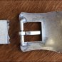 SET OF 32 BLACK BLUE CRYSTALS ANTIQUE SILVER FINISH BUCKLE SET BELT HEADSTALL