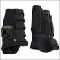 MEDIUM HILASON WESTERN HORSE TACK 4 IN 1 HORSE LEG COMBO BOOTS BLACK