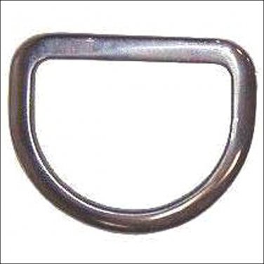3" HILASON STAINLESS STEEL BEVELED RIGGING DEE HORSE WESTERN TACK