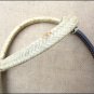HILASON WESTERN RAWHIDE BRAIDED LEATHER HORSE ONE EAR BRIDLE HEADSTALL CHOCOLATE