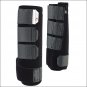 SMALL BLACK HORZE NEOPRENE PROSOFT LEG SPORT BOOTS SHOCK ABSORBING HORSE PAIR