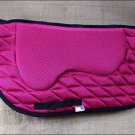 TA119F- HILASON WESTERN MEMORY FOAM SADDLE PAD WITH ANTI-SLIP HOT PINK