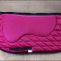 TA119F- HILASON WESTERN MEMORY FOAM SADDLE PAD WITH ANTI-SLIP HOT PINK