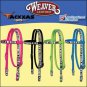 3/4 INCH WEAVER NYLON BROWBAND HEADSTALL ZEBRA OVERLAY HORSE SIZE