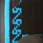 MADE IN USA F317 HILASON WESTERN WOOL SHOCK BUSTER SADDLE BLANKET PAD BLACK BLUE
