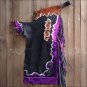 CH137-F HILASON BULL RIDING SOFT SMOOTH BLACK LEATHER RODEO WESTERN CHAPS