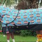 75" HILASON 1200D WATERPROOF POLY TURNOUT HORSE BLANKET NECK COVER AZTEC TRIBAL