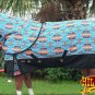 75" HILASON 1200D WATERPROOF POLY TURNOUT HORSE BLANKET NECK COVER AZTEC TRIBAL