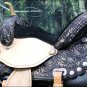 TT316BK1RO 17" HILASON FLEX-TREE BARREL RACING TRAIL RIDING WESTERN SADDLE