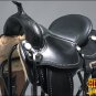 TO109BK-F HILASON TREELESS WESTERN TRAIL PLEASURE RIDING BARREL RACING SADDLE 16