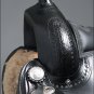 TO109BK-F HILASON TREELESS WESTERN TRAIL PLEASURE RIDING BARREL RACING SADDLE 16