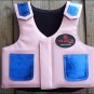 HILASON KIDS JUNIOR YOUTH BULL RIDING PRO RODEO LEATHER PROTECTIVE VEST