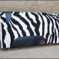 FEP249 MADE IN USA HILASON WESTERN WOOL SHOCK BUSTER SADDLE BLANKET PAD BLACK