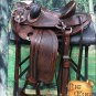 WD087ADB-F HILASON BIG KING WESTERN WADE RANCH ROPING COWBOY TRAIL SADDLE 15
