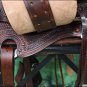 WD087ADB-F HILASON BIG KING WESTERN WADE RANCH ROPING COWBOY TRAIL SADDLE 15