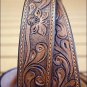 32" HILASON HEAVY DUTY HAND MADE BUFFALO HIDE LEATHER STICHED GUN HOLSTER BELT