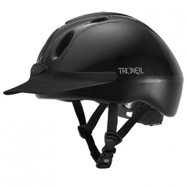 X-LARGE BLACK TROXEL SPIRIT THE NUMBER ONE ALL PURPOSE RIDING HELMET