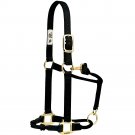WEAVER HORSE ADJUSTABLE HYBRID HALTER TRAINING BLACK MEDIUM