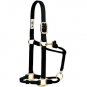 WEAVER HORSE ADJUSTABLE HYBRID HALTER TRAINING BLACK MEDIUM