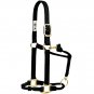WEAVER HORSE ADJUSTABLE HYBRID HALTER TRAINING BLACK MEDIUM