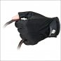 10 SIZE HERITAGE TECH-LITE RIDING GLOVES HORSE EQUESTRIAN BLACK 3/4 FINGER