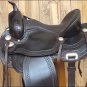 TO109DB-F HILASON TREELESS WESTERN TRAIL PLEASURE RIDING BARREL RACING SADDLE 16