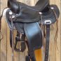TO109DB-F HILASON TREELESS WESTERN TRAIL PLEASURE RIDING BARREL RACING SADDLE 16