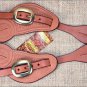 HILASON WESTERN TACK HORSE LEATHER COWBOY SPUR STRAPS CHESTNUT