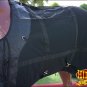 75 IN HILASON HEALING THERAPEUTIC FAR INFRARED MESH HORSE RUG SHEET BLACK