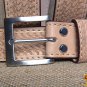 GM201-F HILASON HAND MADE HEAVY DUTY BUFFALO HIDE LEATHER STICHED BELT 38"