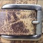44 inch JUSTIN TAN WESTERN MEN'S TAILGUNNER LEATHER BELT