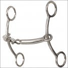 CLASSIC EQUINE GOOSETREE SIMPLICITY BIT SNAFFLE W/CHAIN MIDDLE MOUTHPIECE