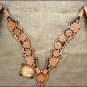 HILASON WESTERN LEATHER HORSE BREAST COLLAR LIGHT OIL BLACK