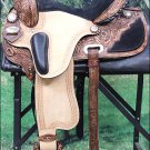 TT206MRO-F HILASON WESTERN DRESSAGE FLEX TREE BARREL RACING TRAIL SADDLE 14"