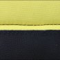 YELLOW HILASON HORSE SQUARE SADDLEBACK CONTOURED CUT SADDLE PAD W/ FELT BOTTOM
