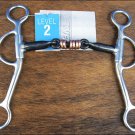 METALAB STAINLESS STEEL LOOSE CHEEK HORSE TACK BIT BY PARTRADE