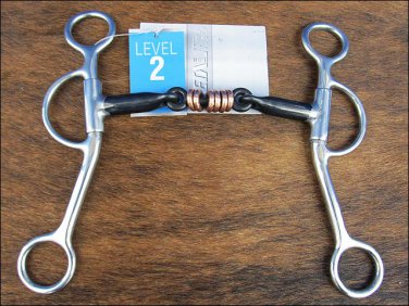 METALAB STAINLESS STEEL LOOSE CHEEK HORSE TACK BIT BY PARTRADE