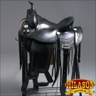 TT107BK-F HILASON WESTERN FLEX TREE ENDURANCE TRAIL RIDING HORSE SADDLE 18"