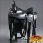 TT107BK-F HILASON WESTERN FLEX TREE ENDURANCE TRAIL RIDING HORSE SADDLE 18"