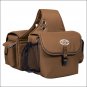 WEAVER BROWN 600D POLYESTER TRAIL GEAR HORSE SADDLE BAG WESTERN TACK