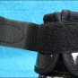GLITTER BLACK LARGE PROFESSIONAL CHOICE SECURE FIT OVERREACH HORSE BELL BOOTS