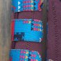 SMALL HILASON BROWN AZTEC HORSE FRONT LEG PROTECTION ULTIMATE SPORTS BOOTS PAIR