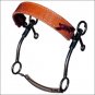 REINSMAN HACKAMORE SHARON CAMARILLO POWER HACK FLAT LEATHER NOSEBAND